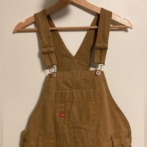 Dickies Canvas Tan Overalls